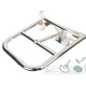 Zadní nosič kufru Moto Nostra chrom pro Vespa LX 50, LX 125, S 50, S 125