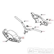 F04 Řídítka / kapotáž řídítek - Kymco DJ 50