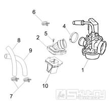 1.39 Karburátor - Gilera Runner 50 SP 2007 (ZAPC461000)