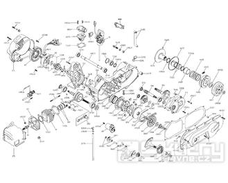 Motor - Malaguti Ciak 50 2T Monodisco Aria Kat