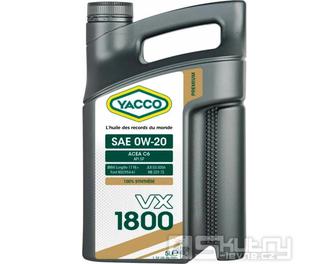 Originální motorový olej Aixam YACCO VX1800S 0W-20 5l
