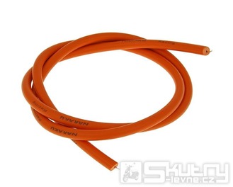 Zapalovací kabel Naraku v oranžové barvě - délka 1m