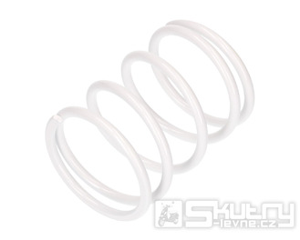 Kontrastní pružina Malossi bílá K14.5 / L96mm pro Piaggio Beverly, MP3, X10 350