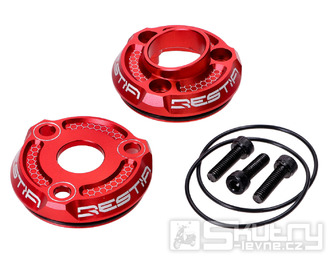 Krytka koncovky výfuku Voca Racing červená