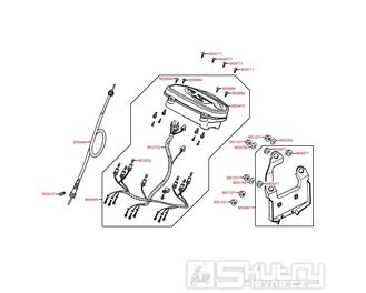 F02 Tachometr - Kymco Yager / Spacer 125