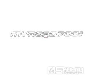 F25 Samolepky / Fixy pro opravu laku - Kymco MyRoad 700i ABS SAADAB