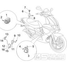 6.06 Regulátor napětí, zapalovací cívka a kabel - Gilera Runner 125 VX 4T Race 2005 (ZAPM46100)