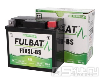 Baterie Fulbat FTX5L-BS GEL