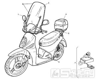 Příslušenství - Malaguti Ciak 50 2T Monodisco a Twin Disks