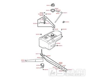 F10 Nádrž a palivový kohout - Kymco People S 125