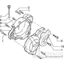 T12 Kryt motoru - Gilera GSM 50ccm Morini do 2005 (VTBC08102...)