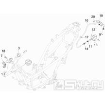 2.46 Zámky - Gilera Nexus 500 4T LC 2009-2011 (ZAPM35200)