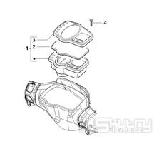 3.02 Tachometr - Gilera Runner 50 PureJet 2005-2006 UK (ZAPC46200)