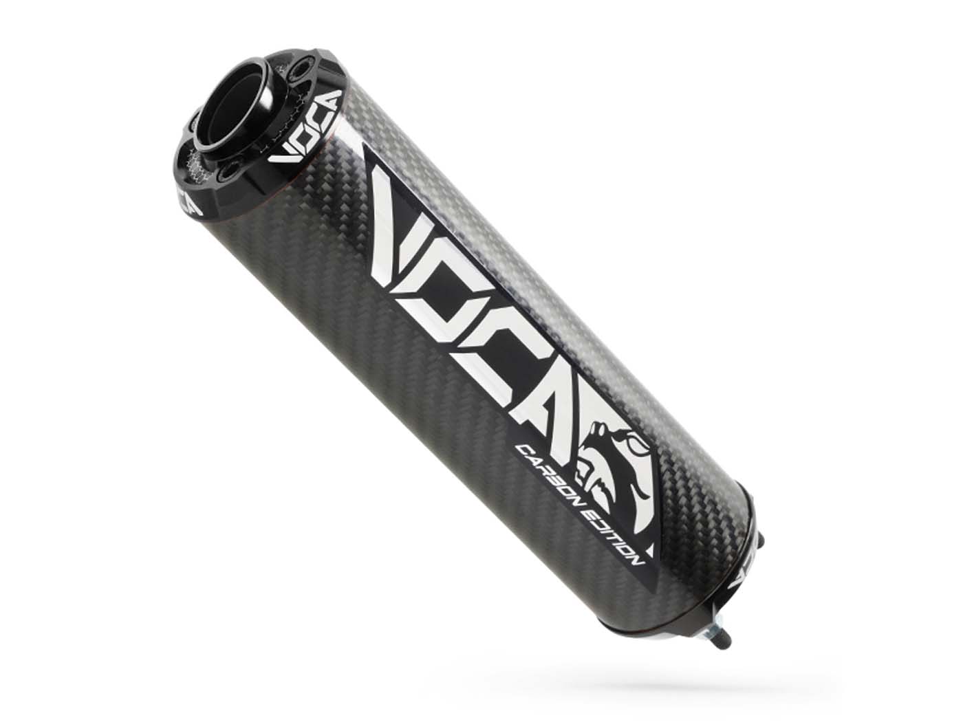 Koncovka výfuku Voca Carbon - CNC černá