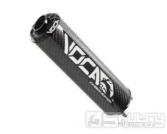 Koncovka výfuku Voca Carbon - CNC černá