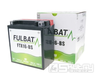 Baterie Fulbat FTX16-BS MF bezúdržbová