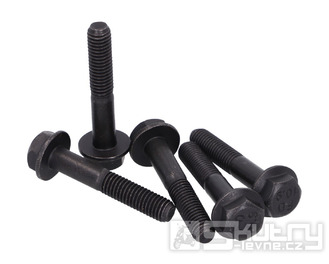Šroub s přírubou M8x45mm, klíč 13mm – 5 ks