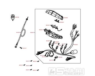 F02 Tachometr - Kymco DJ 50 S KG10B