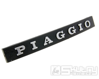 Znak krytu klaksonu s nápisem Piaggio pro Vespa PX, PE T5
