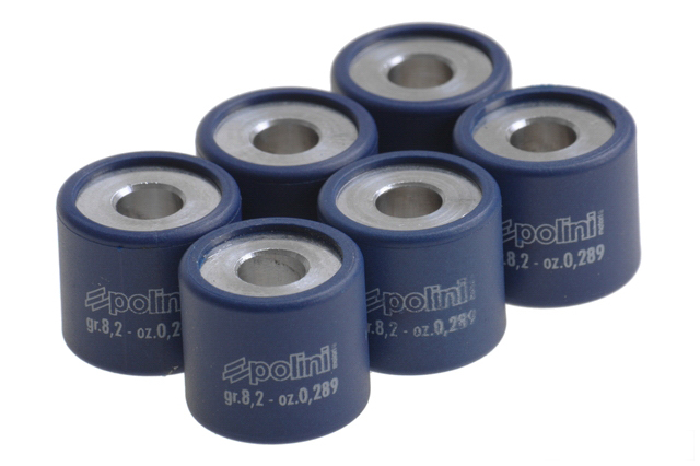 Válečky variátoru Polini 19x17 mm - 10,0g - 6ks = 242.091