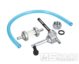 Sada palivový kohout, hadice a filtr pro Simson S50, S51, S70, MZ ETZ, TS, ES