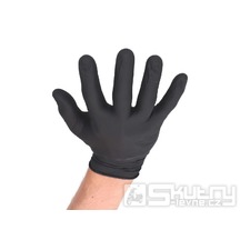 Ochranné rukavice černé velikosti. 10 (L) - balení po 100 kusech