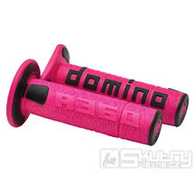 Gripy Domino Off-Road A360 růzová / černá