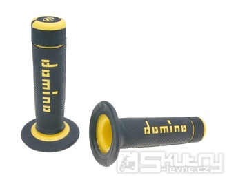 Gripy Domino A020 Off-Road v černo-žlutém provedení o délce 118mm