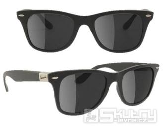 Sluneční brýle Vespa Classic - černá skla, černé matné obroučky