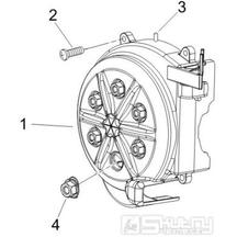 1.23 Kryt magneta dobíjení - Gilera Runner 50 SP 2005 UK (ZAPC461000)