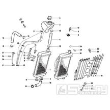 2.55 Chladící systém motoru - Gilera SMT 50 od roku 2006, D50B0 (ZAPG12D1)