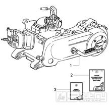 T1 Motor - Gilera DNA 50ccm 2T 2005 (ZAPC270003000001)