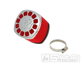 Vzduchový filtr Malossi Red E14 s rovnou přírubou o průměru 35,5mm