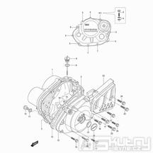 04 Kryt motoru - Hyosung RX 125 (XRX 125)