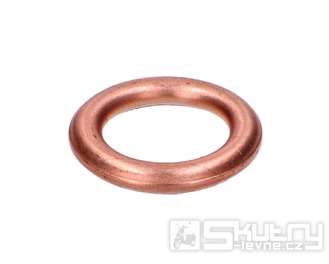 Měděný těsnící kroužek o průměru 6x10mm pro Simson S50 a KR51/1