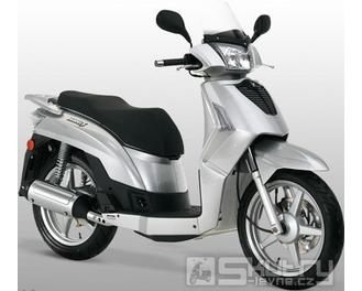 Kymco People S 200i - barva stříbrná