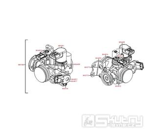 E05 Vstřikovací jednotka - Kymco People GT 300i