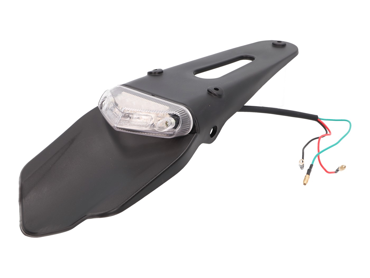 Zadní blatník s LED brzdovým světlem pro motocykly Enduro a Supermoto