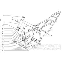 T17 Rám - Gilera GSM 50ccm Morini do 2005 (VTBC08102...)