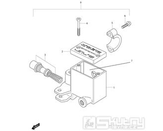 FIG41 Hlavní brzdový válec přední - Hyosung GT 250i NE (Naked)