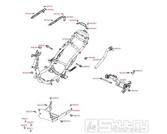 F20 Rám - Kymco Agility 125 MMC