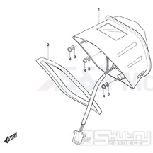 29 Zadní světlo - Hyosung ST 700i
