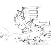 T29 Palivová nádrž - Gilera DNA 50ccm 2T 2005 (ZAPC270003000001)