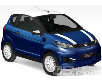Aixam e-City S - barva modrá