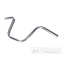 Řídítka chromovaná 22mm výška 220mm šířka 560mm pro MBK 51, Peugeot 103 SP