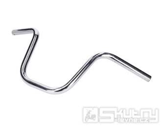Řídítka chromovaná 22mm výška 220mm šířka 560mm pro MBK 51, Peugeot 103 SP