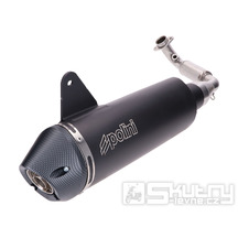 Výfuk Polini Slip-On Inox pro Vespa GTS 300, GTV 300 Euro5 (s katalyzátorem)