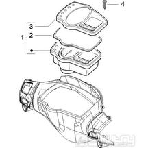 3.02 Tachometr - Gilera Runner 125 VX 4T 2006-2007 UK (ZAPM46300)