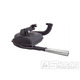 Závodní výfuk SIP ROAD Sport Optik černý pro Vespa 125 VM, VN, 150 VL, VB1T, VGL1T