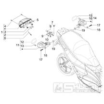 6.04 Zadní světlo a blinkry - Gilera Runner 125 ST 4T LC 2008-2012 (ZAPM46301)